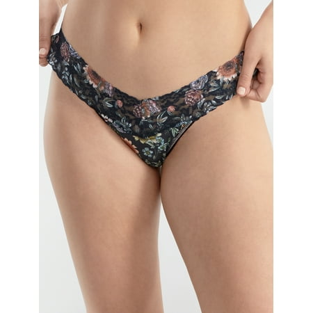 

Hanky Panky Womens Supima Cotton Printed Low Rise Thong Style-PR891581