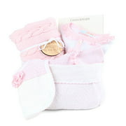 Oliver and Adelaide American Made Crib to Cafe-4 Pc Gift Set, Pink, 0-6 Months