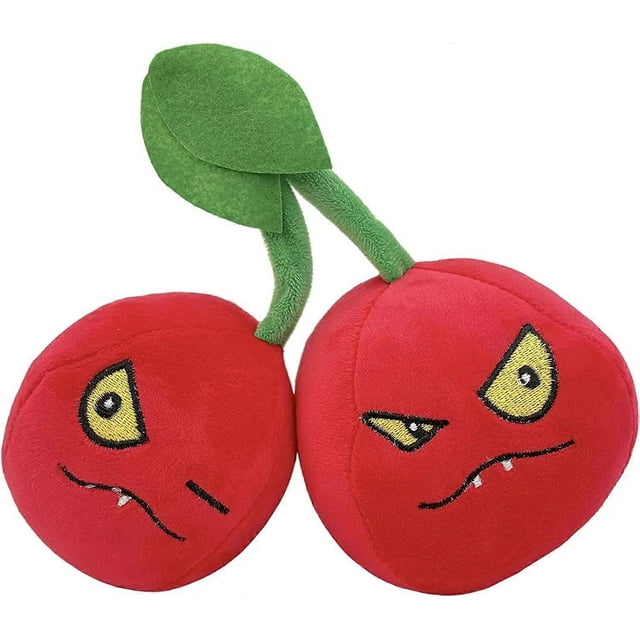 Växter vs zombies fyllda leksaker Solros WallNut Cherry Peashooter Potatisgruva Chomper Snow Pea Ply