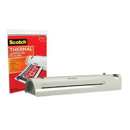 Scotch Advanced Thermal Laminator Value Pack, 13in. input, (Best Laminating Machine For Office Use)