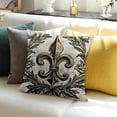 thumbnail image 3 of BANET Cushion Covers Letter Paper Square Soft, Decor for Couch Bedroom Sofa Living 20x20in, 3 of 5