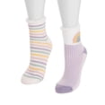 thumbnail image 3 of MUK LUKS Women's Crew Lounge Socks, 2-Pack, OSFM, 3 of 4