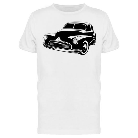 Old Vintage Car Design T-Shirt Men -Image by Shutterstock, Male Small