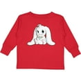 thumbnail image 3 of Inktastic Adorable Easter Bunny Boys or Girls Long Sleeve Toddler T-Shirt, 3 of 5