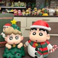 thumbnail image 2 of Figuras de anime Crayon Shin-chan Shinnosuke Nohara Nohara Himawari Figuras de acción PVC Tema navideño Modelo Colección Juguetes Regalos, 2 of 5