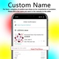 thumbnail image 3 of Camiseta personalizada con inicial navideña para toda la familia, nombre personalizado, mamá, papá, hija, hijo, conjuntos para bebé, tops, ropa para niñas y niños, 3 of 5
