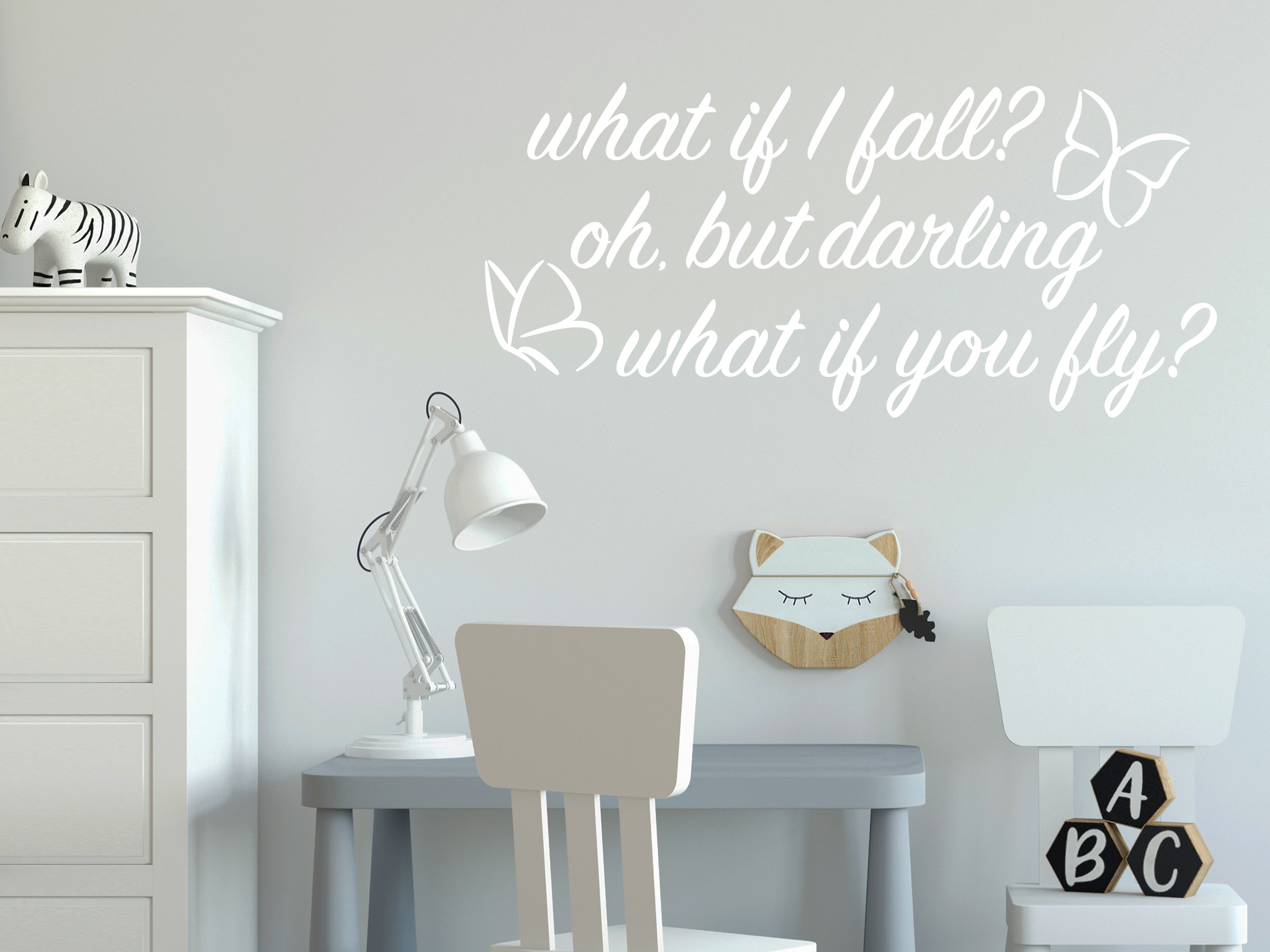What If I Fall Oh But My Darling What If You Fly Cursive Kids Room Wall Decal Walmart Com What If I Fall Oh But My Darling What If You Fly Cursive Kids Room Wall Decal Walmart Com