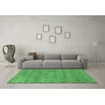 thumbnail image 3 of Ahgly Company Indoor Rectangle Trellis Emerald Green Modern Area Rugs, 2' x 3', 3 of 4