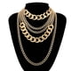 thumbnail image 3 of Collar Sunnimix Mujer Gargantilla Cadena Múltiples Capas, 3 of 8