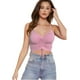 thumbnail image 1 of Blusa Dama Crop Top Ombliguera Canalé Moda Mujer Ribete Gym LOLE Crop Top, 1 of 5