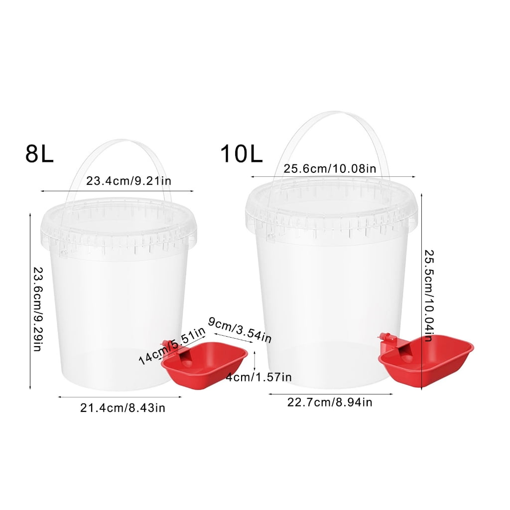 PatungKu Large Capacity 8L/10L Pet Water Fountain For Cats And Dogs Easy To Clean