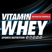 Vitamin Whey Protein Powder Vanilla - 60g of Protein - Gluten Free - 26 Vitamins & Minerals - BCAAs