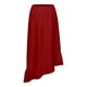 thumbnail image 4 of Falda midi de cintura alta para mujer - Cintura elástica, color liso - Elegante/informal para todas las estaciones - S-XXXL, 4 of 8