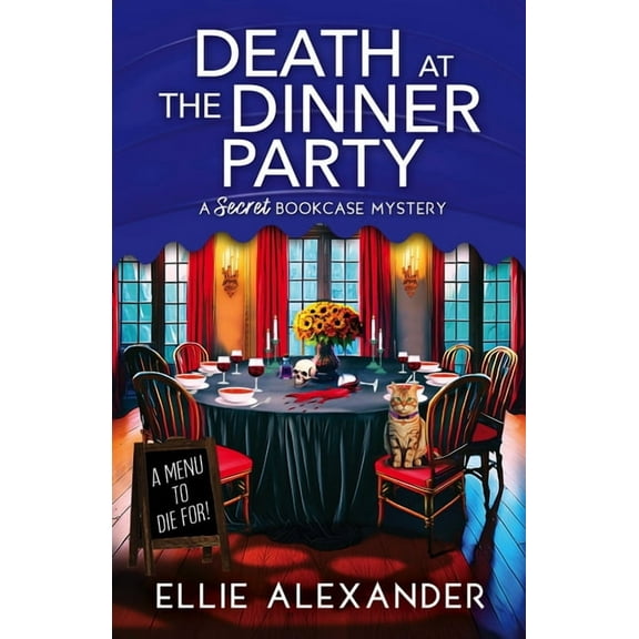 A Secret Bookcase Mystery Death at the Dinner Party, Book 3, (Paperback)