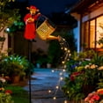 thumbnail image 4 of Solar Watering Can Lights,Waterproof Hollowed-Out Retro Metal Hanging Kettle Flowing Lights String Landscape Chandelier,Garden Stake Decor for Yard Lawn Patio Christmas & Mother's Day Gifts for Women, 4 of 6