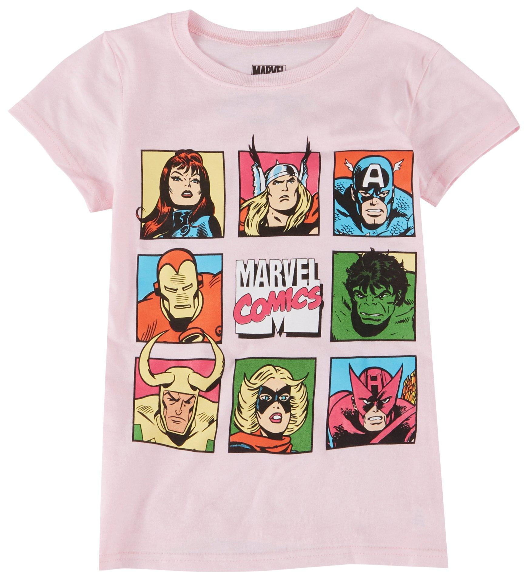 comic print t shirt