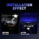 thumbnail image 3 of Romántica Galaxy Star Night Light USB Powered Car Ambient Night Lamp (Azul) Ehuebsd Accesorios para autos y motos, 3 of 5