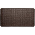 thumbnail image 7 of Home Dynamix Trenton Solace Traditional Diamond Textured Kitchen Mat, Espresso, 17"x32", 7 of 7