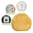 thumbnail image 5 of Majestic Home Goods Ikat dot Large Classic Bean Bag Chair, Multiple Colors, 5 of 5