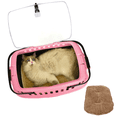thumbnail image 1 of Transportadora KE WOOW para Gato y Perros Toy Rosa con Ventana Superior, 1 of 3