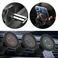 thumbnail image 2 of lanema Universal Car Air Vent Phone Mount Stand Space Saving Rack For Phone 15 14 13 12, 2 of 15