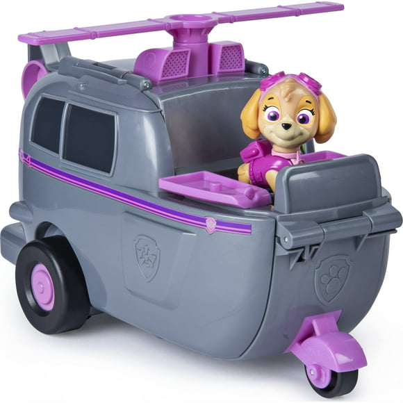 Paw Patrol 6055136 Skye’S Ride N Rescue, 2-in-1 Transforming Playset and Helicopter, for Kids Aged 3 and Up