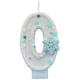 thumbnail image 2 of Velas Digitales de Cumpleaños con Temática de Hielo y Nieve (0-9 Años) | Decoraciones de Copos de Nieve para Tartas con Lentejuelas Azules | Velas de Cera para Fiestas de Cumpleaños de Niños y Niñas, 2 of 6