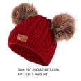 thumbnail image 4 of Bufanda y gorro Qarigey invierno Cálido para bebé 0 a 3 años, 4 of 6