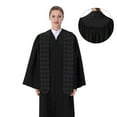 thumbnail image 4 of Haiem Black Poker Pattern Graduation Stole 2024 | Premium Satin Sash for Graduation Ceremony, 4 of 7