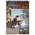 thumbnail image 3 of Gustave Fraipont 14x18 Black Modern Framed Museum Art Print Titled - Enghien Les Bains (1880-1900), 3 of 5