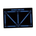 thumbnail image 1 of koolsoo Football Footstep Training Mat Anti Slip Carpet Child Mini Football Door Mat Blue, 1 of 9