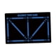 thumbnail image 1 of Alfombrilla de entrenamiento de fútbol para pisadas, entrenamiento infantil, control de ritmo, balón, equipamiento para jugadores Azul, 1 of 8
