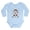 Sky Blue, variant on CafePress - Santas Westie Helper Body Suit - Long Sleeve Cotton Baby Bodysuit