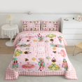 thumbnail image 2 of Homewish Kawaii Nutcracker 2pcs Bedding Comforter Set For Children Teens Adults,Happy Christmas Xmas Twin Comforter Sets,Geometric Plaid Breathable Bedding Set,Ballet Dance Room Decor,Reversible, 2 of 8