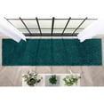 thumbnail image 3 of Well Woven Elle Basics | Emerson Shag Green | Textured Runner Rug 3x10 (2'7" x 9'6"), 3 of 8