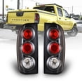 thumbnail image 2 of CPW Tail Lights Pair Set for 1998-2004 Nissan Frontier, Replace Rear Lamps Pair Black Housing Clear Lens, 2 of 13