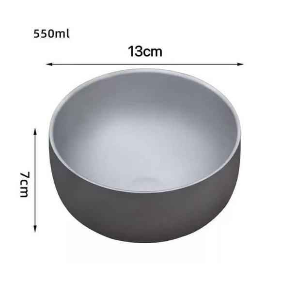 Leichte Titanschssel fr Activités Extérieures pour Camping Pique-Nique Grill