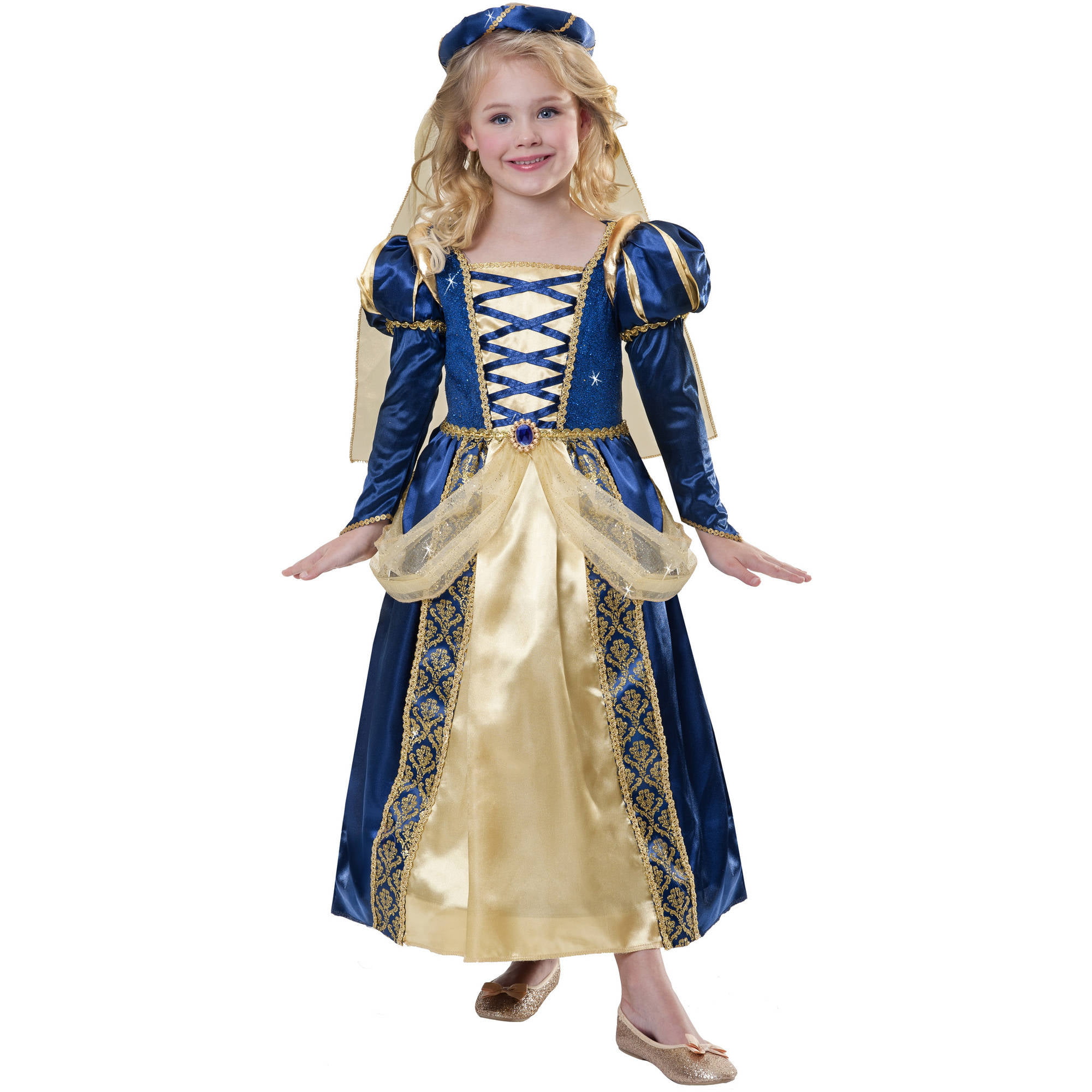 Renaissance Prnces Child Halloween Costume - Walmart.com