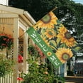 thumbnail image 3 of Spring Summer Sunflower Garden Flag 28x40 Inch Double Side for Outdoor Courtyard Garden Decor Flowers Welcome Holiday Flag for Outside Decoration, 3 of 6