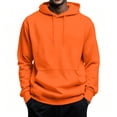 thumbnail image 2 of GrmtClth Hoodies for Men Fitness‑Training Loose‑Fit Pullover Sweatshirt Long Sleeve Drawstring Hood Pocket Skin‑Friendly Knit Fabric Street‑wear Leisure Shirts, 2 of 8
