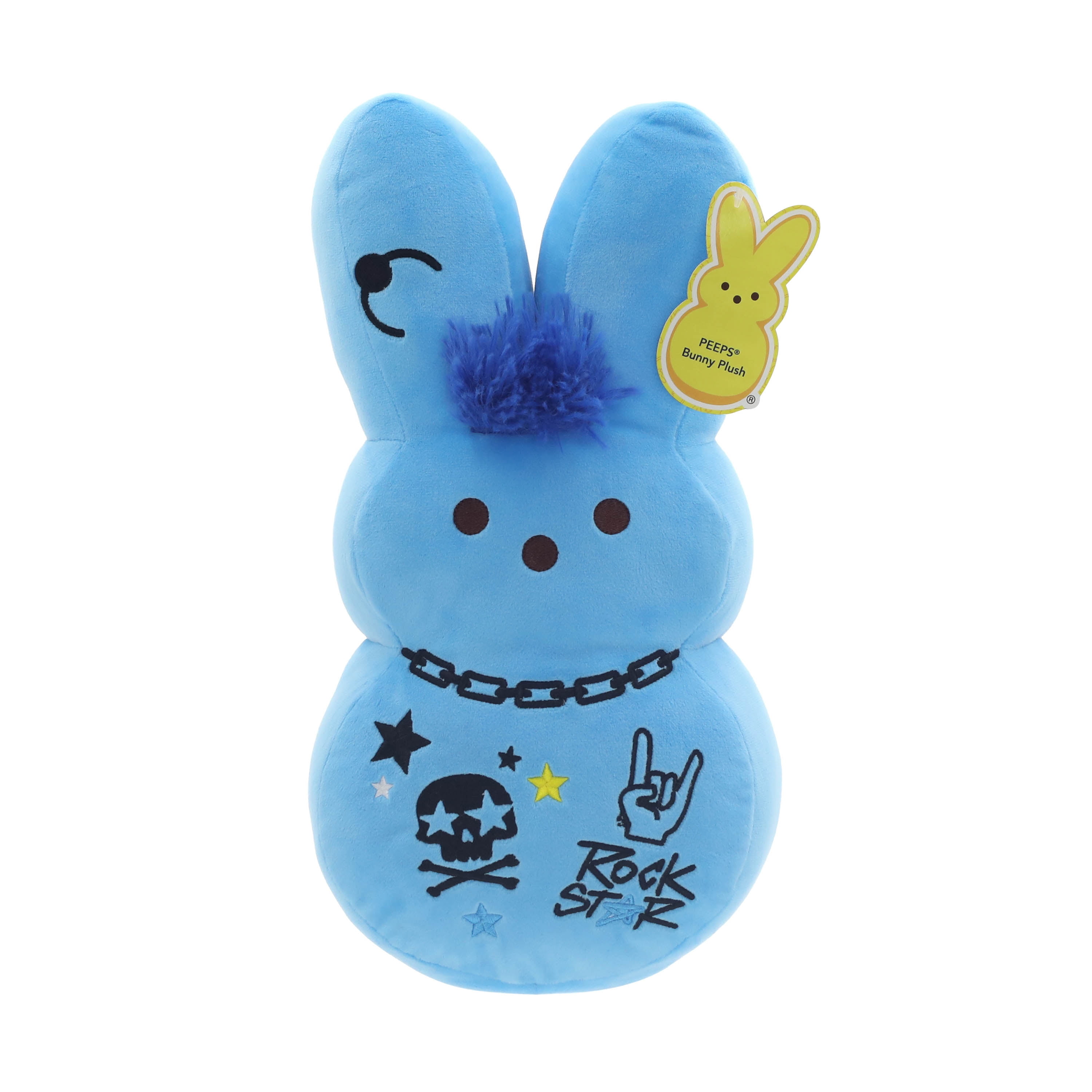 PEEPS® Bunny 15-Inch Blue Emo Plush Toy for Easter
