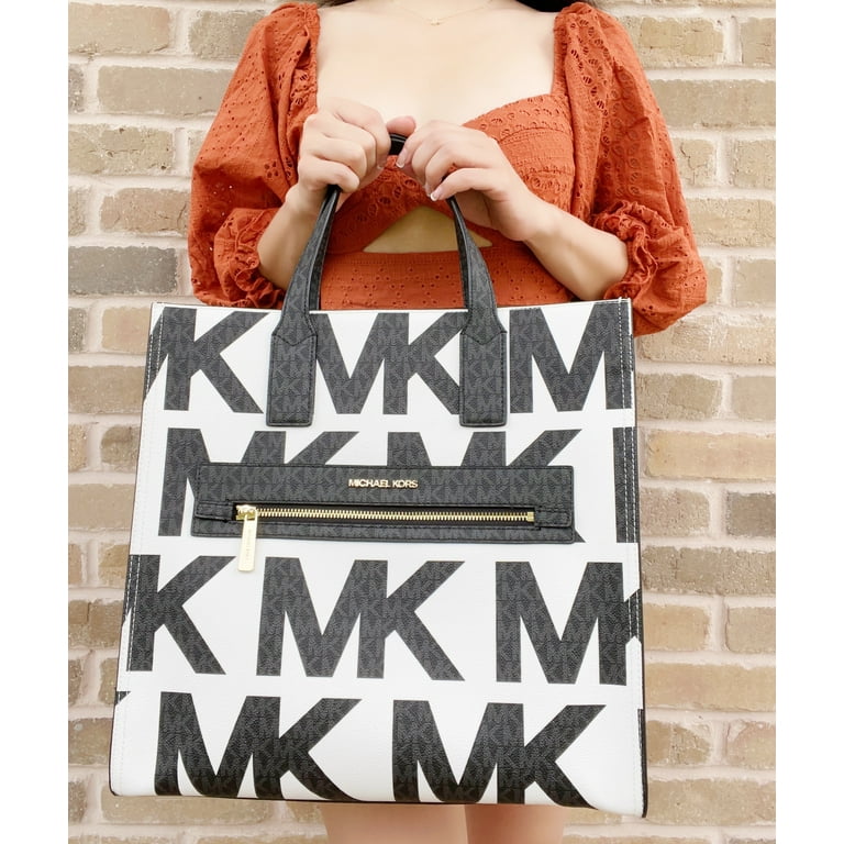 Kenly large graphic discount logo tote bag