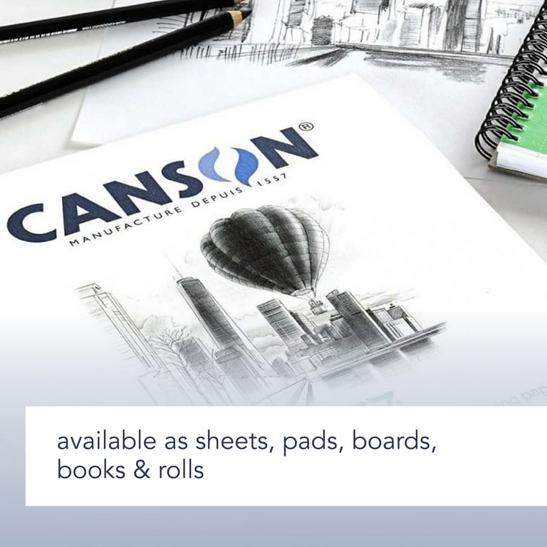 Canson Field Sketch Book - 11x14 Inch Spiral Bound Artist Sketchpad
