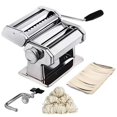 thumbnail image 3 of Máquina de pasta, máquina manual de acero inoxidable para pasta casera, envolturas de albóndigas Mighty Rock pasta machine, 3 of 8