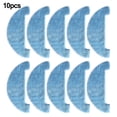 thumbnail image 1 of 10pcs For 360 P7 Robot Vacuums Mop Cloths Rag Replacement Accessory Spare Part, 1 of 5