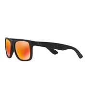 Ray-Ban Mirrored Justin RB4165-622/6Q-51 Black Wayfarer Sunglasses