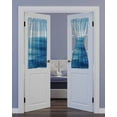 thumbnail image 2 of Blue Coastal Wave Blackout Curtains French Door Curtains for Door Window, Summer Nautical Oil Painting Ocean Privacy Drapery for Patio/Sidelight Doors, 1 Panel with Tieback, 54 x 40 Inches, 2 of 6