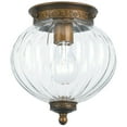 thumbnail image 2 of Crystorama 5780-AB Camden 1 Light Brass Ceiling Mount, 2 of 2