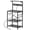 23.6inch/Grey, variant on Amadwell Kitchen Bakers Rack, Power Outlet & Coffee Bar, 4-Tier Microwave Stand, 6 S-Shaped Hooks, Storage Shelf Rack for Spices, Pots and Pans, Rustic Brown