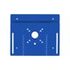 thumbnail image 2 of Placa de inserción para mesa de fresado, placa de fresado de aluminio para fresadora y recortadora Azul, 2 of 6